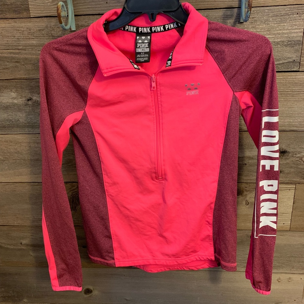 💗PINK ATHLETIC JACKET💗